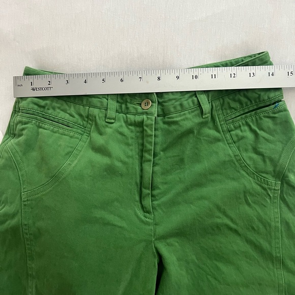 Women's Maus & Hoffman Green Straight Leg Pants - Picture 4 of 7